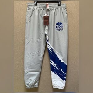 Mitchell & Ness Hampton University Pirates Logo Warm Up Pants Men’s Size Large